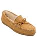 Minnetonka Women's Moccasin - 11 Tan Slipper B