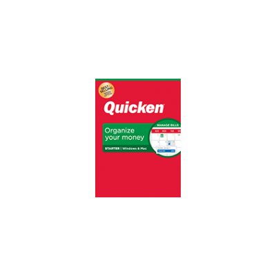 Quicken Starter for Mac Personal Finance Software