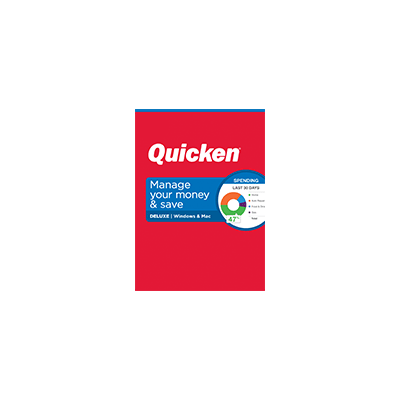 Quicken Deluxe for Mac Personal Finance Software