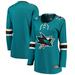 Women's Fanatics Branded Teal San Jose Sharks Breakaway Home Jersey