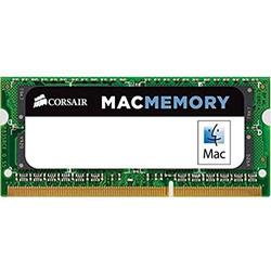 Corsair Mac Memory SODIMM 4GB (1x4GB) DDR3 1333MHz CL9 Speicher für Mac-Systeme, Apple-Qualifiziert - Schwarz
