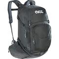 EVOC EXPLORER PRO 30l Touring backpack for bike tours & trails (Huge 30l storage space, clever pocket management, incl. rain cover, hydration bladder compartment), Black