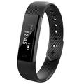 Fitness Trackers Bluetooth Smart Watch New Bracelet Activity Tracker with Call Reminder Calorie Counter Wireless Pedometer Band Sport Sleep Monitor For iOS and Android Phone (All Black)