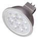 Satco 09490 - 6.5MR16/LED/25'/27K/12V S9490 MR16 Flood LED Light Bulb