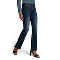 G-STAR RAW Damen Midge Bootcut Jeans, Blau (dk aged D01896-6553-89), 31W / 36L