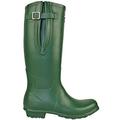 Rockfish Women's Wellies Neoprene Lined Natural Rubber Racing Green 4 UK