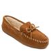 Minnetonka Women's Moccasin - 9 Brown Slipper D