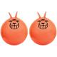 2x Adults Giant Inflatable Blow Up Bouncing Jumping Retro Space Hopper Outdoor Garden Game Orange