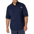 Columbia Men's Plus Tamiami II Long Sleeve Shirt, Collegiate Navy - XX-Large