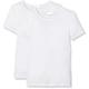 Damart Mädchen Lot de 2 Tee-Shirts Thermolactyl Thermounterwäsche-Oberteil, Weiß (Weiß), 6 Jahre (2er Pack)