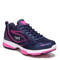 Ryka Women's Devotion XT Cross Trainer, Medieval Blue/Athena Pink/White, 6.5 UK