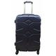 Hampton and Stewart Hard Shell Suitcase Luggage Case Trolley Cabin 4 Wheel Spinner 20" 24" 28" 32" Navy (L (28"))