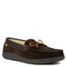 LB Evans Atlin Boa - Mens 10 Brown Slipper Medium