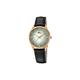 Lotus Watches Damen Datum klassisch Quarz Uhr mit Leder Armband 18407/5