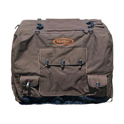 Mud River Dixie Insulated Kennel Cover Brown Mediu...