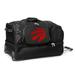 MOJO Toronto Raptors Black 27'' 2-Wheel Drop Bottom Rolling Duffel Bag