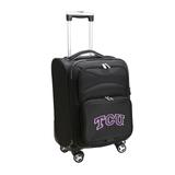 MOJO Black TCU Horned Frogs 21" Softside Spinner Carry-On