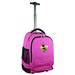 MOJO Pink GA Tech Yellow Jackets 19'' Premium Wheeled Backpack