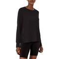 Alo Yoga womensW3245RGlimpse Long Sleeve Long Sleeves Shirt - Black - Small