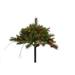 Vickerman 511541 - 16"x36" Mixed Berry Cone UrnFiller 100WW (G121346LED) Christmas Urn Fillers