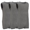Special Needs Clothing for Older Children (3-16 yrs Old) - Sleeveless Bodysuit for Boys & Girls by KayCey - Grey (Pack of 3) (9-10 Years Old)