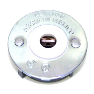 General 00152 - Slimline Single Pin Button Snap-In Fluorescent Lampholder (LH0152 (LEVITON #517))