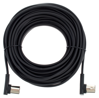 Rockboard Flat MIDI Cable 1000cm Black