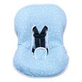 JYOKO KIDS Universal Cover Padded made cotton for Group 0 and Baby's car seats (Blue Sparkles)