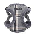 Puppia PAQD-AC1467 Kemp Harness C, Geschirr, S, Grau