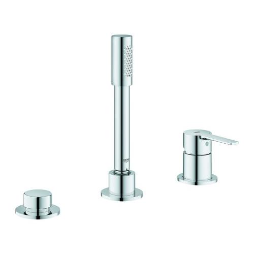 Grohe 3-Loch EH-Wannenkombination Lineare 19965 chrom, 19965001 19965001