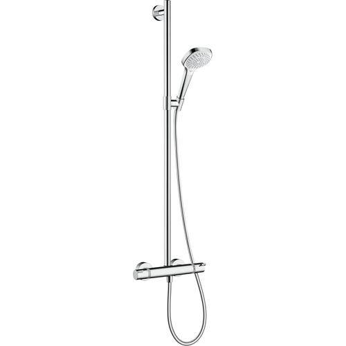 Hansgrohe Showerpipe Croma Select E Multi SemiPipe weiss/chrom, 27248400 27248400