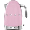 Jug Kettle, LED Display, 7 Temperature Settings, Acoustic Alarm, 3KW, 1.7L, Pink