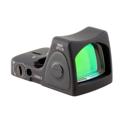 Trijicon RM06 RMR Type 2 Adjustable LED Reflex Sight (3.25 MOA Red Dot, Matte Black) RM06-C-700672