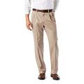 dockers mensClassic Fit Easy Khaki Pleated Pants Pants - Beige - 34W x 30L