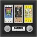 Highland Mint Las Vegas Raiders 15" x 22" Super Bowl Ticket Collection