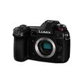 Panasonic DC-G9EG-K Lumix G Systemkamera (20 MP, 4K/6K, Dual I.S., OLED-Sucher, WiFi, Staub und Spritzwasserschutz, schwarz)