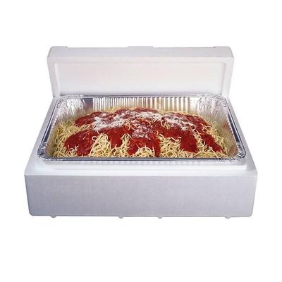 Polar Tech Thermo Chill White Insulated Catering Pan Shipping Box with Foam Container 23 1/8" x 15 1/8" x 7 5/8" - 30/Pallet