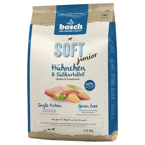 2,5kg Junior Hühnchen & Süßkartoffel bosch HPC Soft Hundefutter trocken