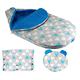 Baby Toddler Stroller cossytoes Buggy Liner Padded pram FOOTMUFF/HANDWARMER/PRAM Pillow (3 pcs Set XL Size, 3)