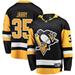 Men's Fanatics Branded Tristan Jarry Black Pittsburgh Penguins Home Breakaway Player Jersey