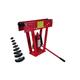 vidaXL 16-Ton Hydraulic Tube Rod Pipe Bender with 8 Dies