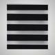 vidaXL Zebra Blind 60 x 120 cm Black