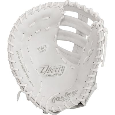 Rawlings Liberty Advanced 13" Softball First Base Mitt - Left Hand Throw White