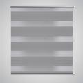 vidaXL Zebra Blind 50 x 100 cm Grey