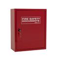 Firechief Document Cabinet with Key Lock-Red, A4