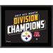 Pittsburgh Steelers 10.5" x 13" 2017 AFC North Champions Sublimated Plaque