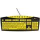 AbleNet Keys-U-See Large Print US English USB Wired Yellow on Black Keyboard, Standard Size Keys with Large Letters - Product #10090103