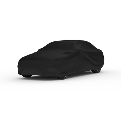 Lada Samara Sedan Car Covers - Indoor Black Satin, Guaranteed Fit, Ultra Soft, Plush Non-Scratch, Dust and Ding Protection- Year: 1994