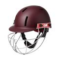 Gunn & Moore GM Purist GEO II Cricket Batting Helmet, BSI Approved, Geodesic Ultra-Strong Grille, Maroon, Junior Small 520 - 550 mm