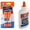 Elmer s bundle Washable Liquid School Glue White Dries Clear 4 fl oz Plus Disappearing Purple Elmer s School Glue Stick 6